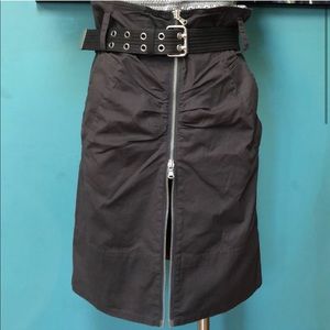 NWT Marc Jacobs Front Zipper Skirt